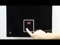 10L غاز العادم غاز الدخان سخان المياه التحكم الشاشة للحمام