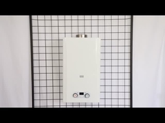 2.64GPM LPG NG سخان الماء الغازي الفوري بدون خزان مع زر مزدوج