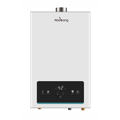21KW 110V-220V درجة حرارة ثابتة غاز سخان الماء أبيض 10L