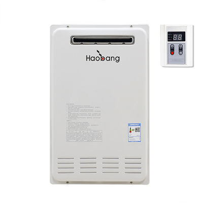 110-220 فولت غاز طبيعي سخان ماء خارجي 18L مع أنبوب مزدوج