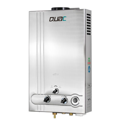 فولاذ المقاوم للصدأ تسخين فوري 10L 20KW غاز سخان الماء للدش