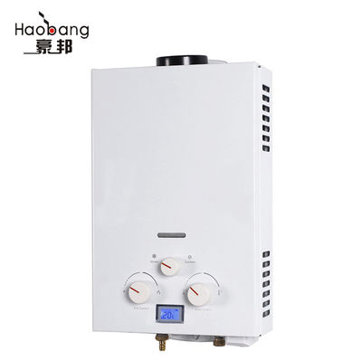 6L 1.56GPM LPG غاز سخان الماء التدفئة الفورية بدون خزان للدش