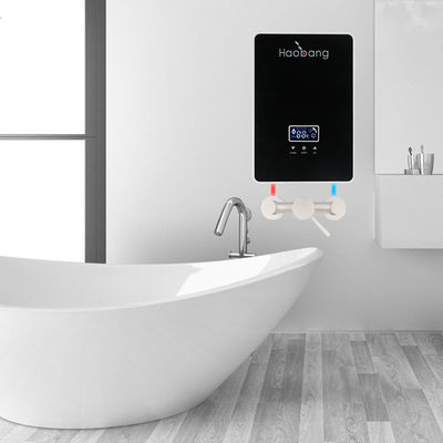 درجة حرارة ثابتة الوطن 88٪ 220 فولت غرفة العرض غاز سخان المياه ذكي LED