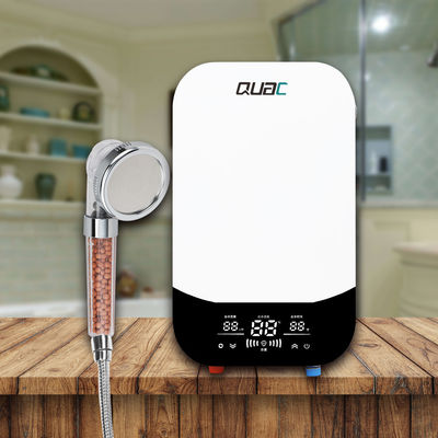 ELCB حماية التسرب النمط الحديث 8KW سخان الماء بدون خزان مع 2.5 GPM